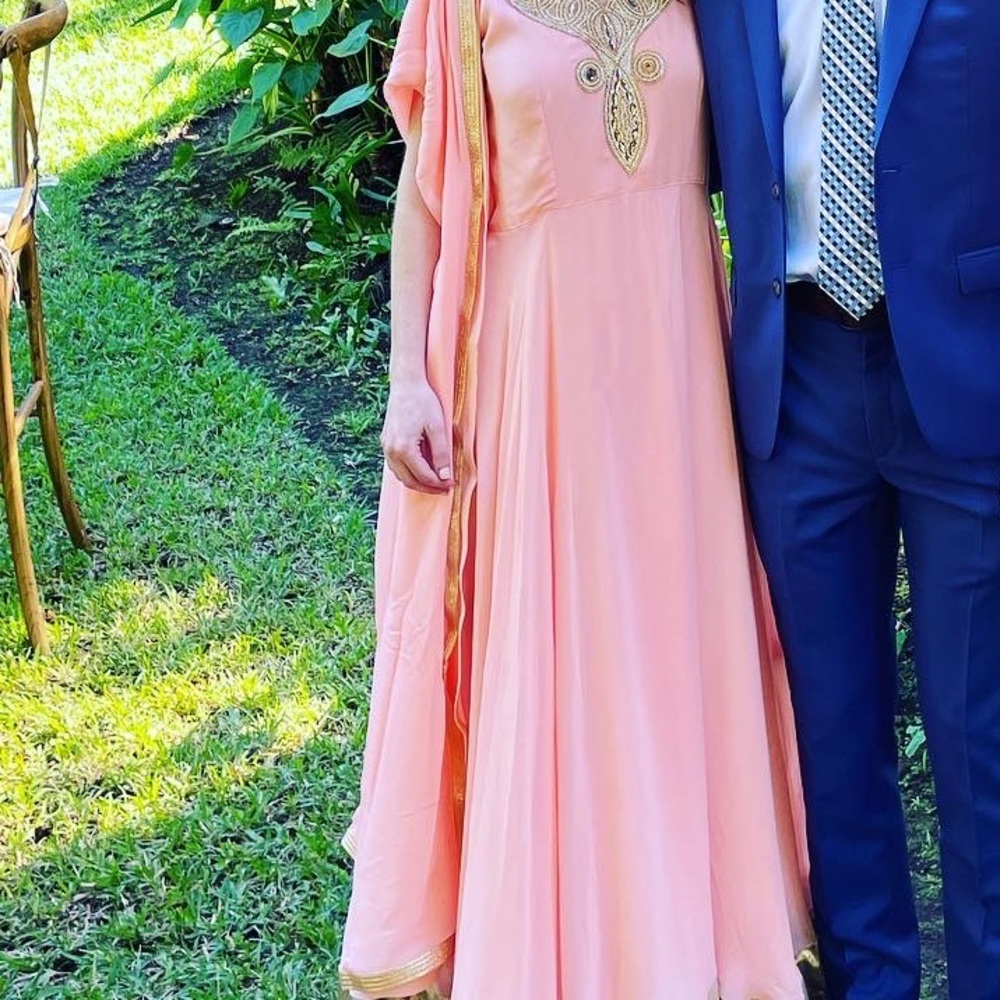 Pink panjabi